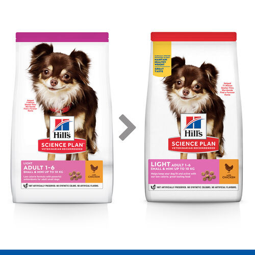 Hill's Adult Light Small & Mini kylling hundefoder