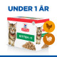 Hill's Kitten Poultry Selection combi kylling kalkun vådfoder til katte 85g