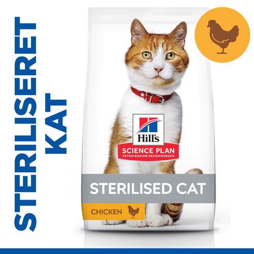 Hill's Young Adult Sterilised Huhn Katzenfutter 