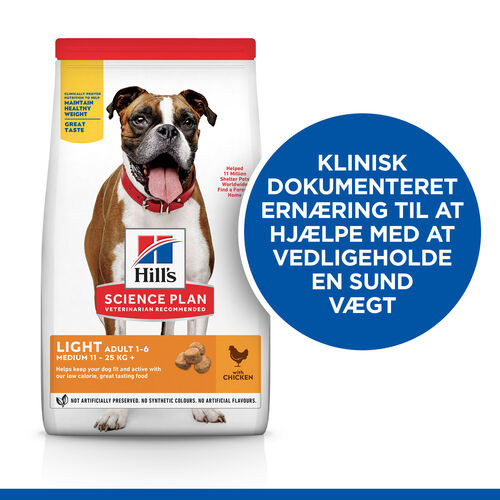 Hill's Adult Light Huhn Hundefutter 