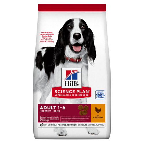 Hill's Adult Advanced Fitness Medium Huhn Hundefutter 