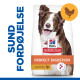 Hill's Adult Perfect Digestion Medium med kylling & brune ris hundefoder