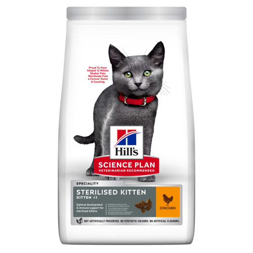 Hill's Kitten Sterilised con pollo per gatto