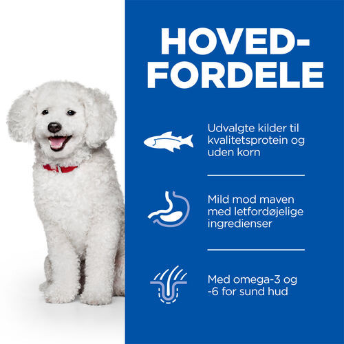 Hill's Adult Small & Mini Hypoallergenic hundefoder med laks