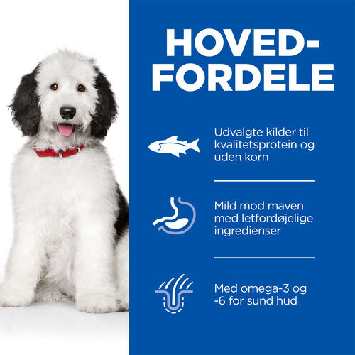 Hill's Adult Large Hypoallergenic hundefoder med laks