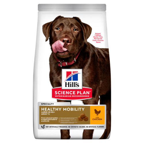 Hill's Adult Healthy Mobility Large Breed Huhn Hundefutter 