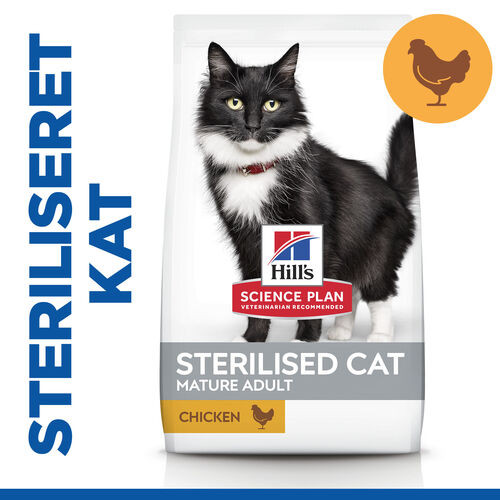 Hill's Mature Adult 7+ Sterilised Huhn Katzenfutter 