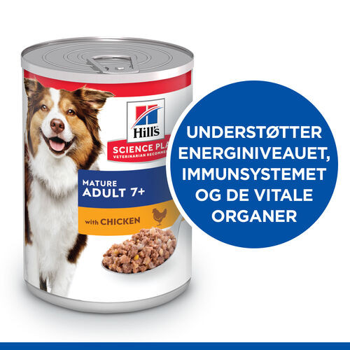 Hill's Mature  7+ Active Longevity Huhn (in Dosen) Hundefutter 