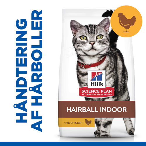 Hill's Adult Hairball Indoor kylling kattefoder