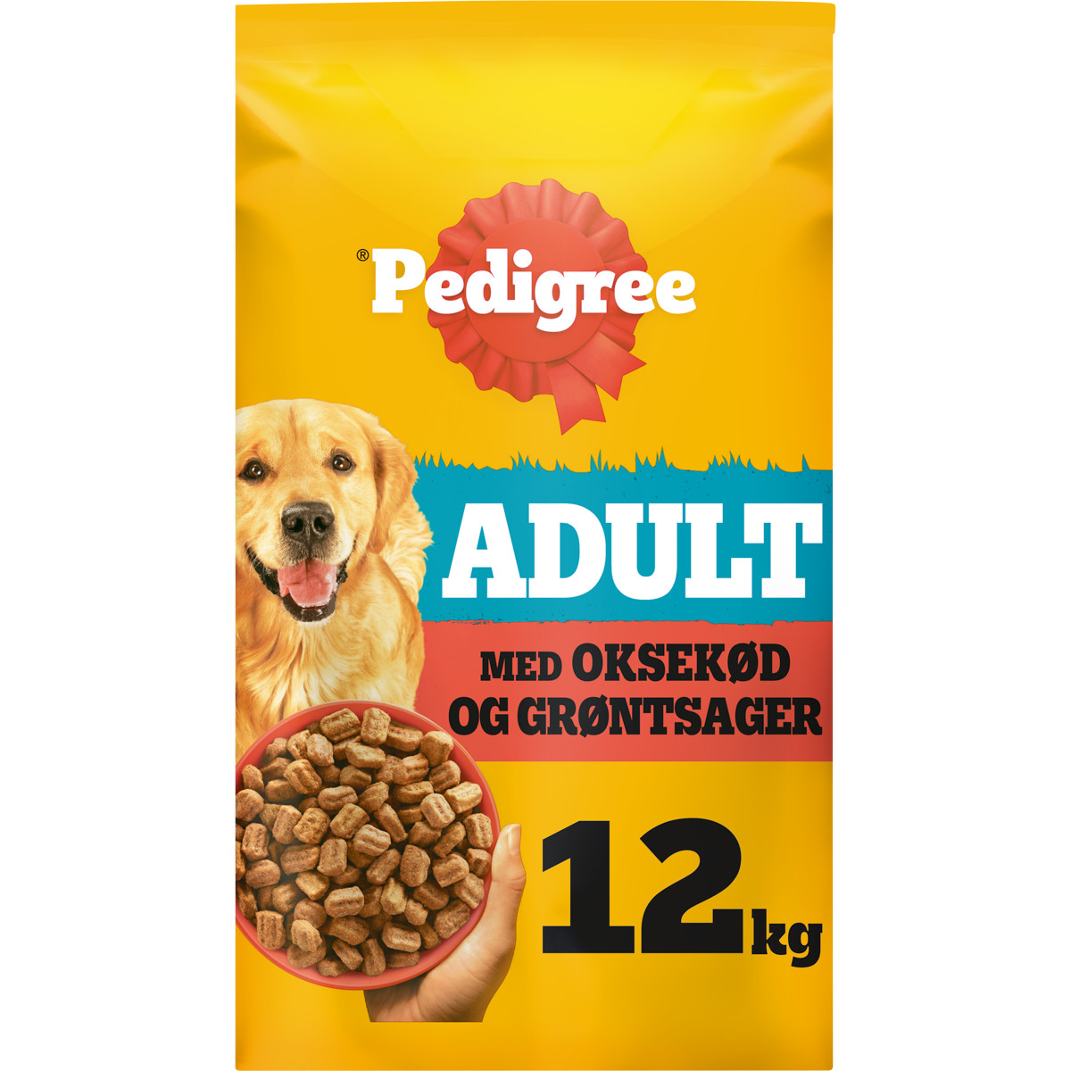 Pedigree Adult med oksekød og grøntsager hundefoder