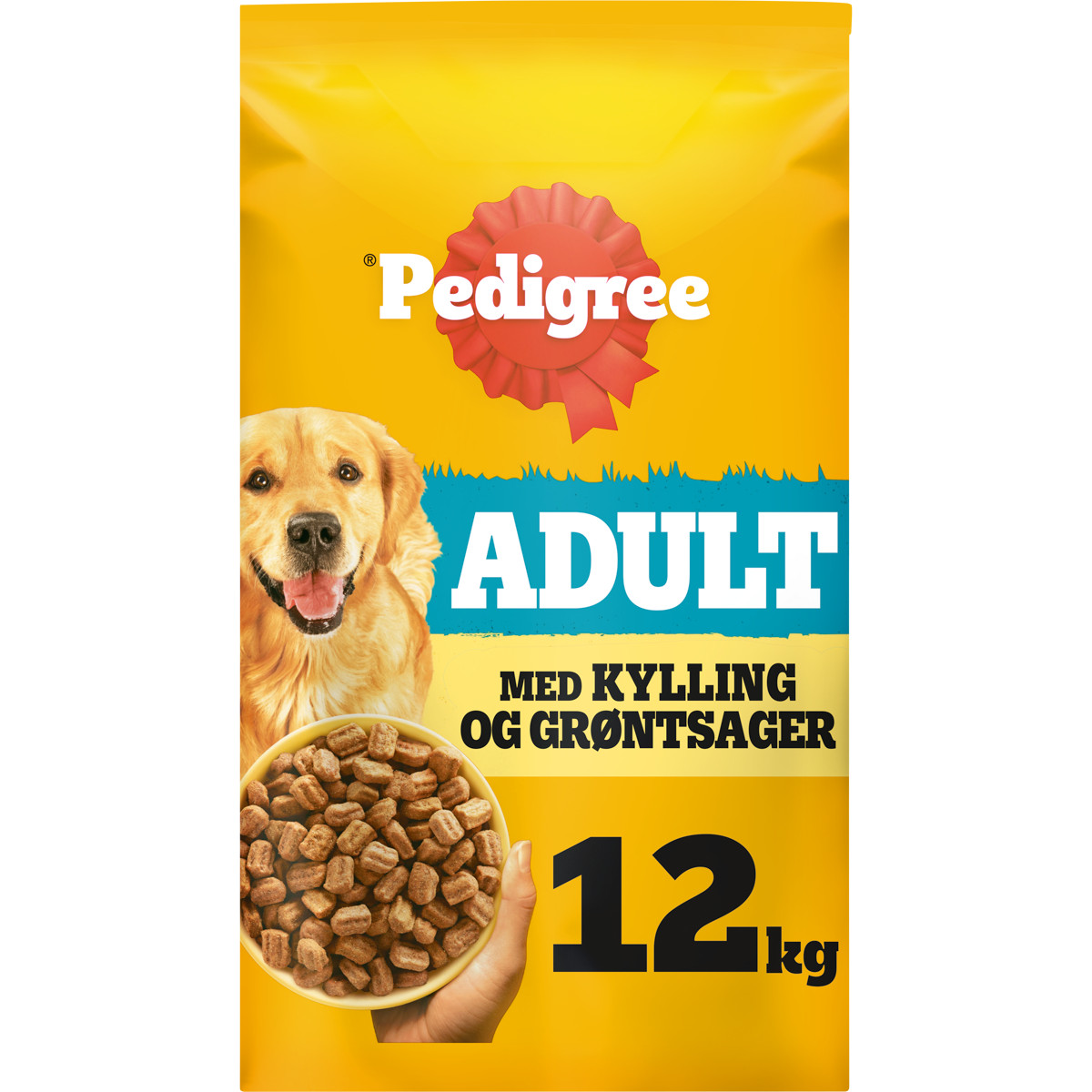 Pedigree Adult med fjerkræ og grøntsager hundefoder