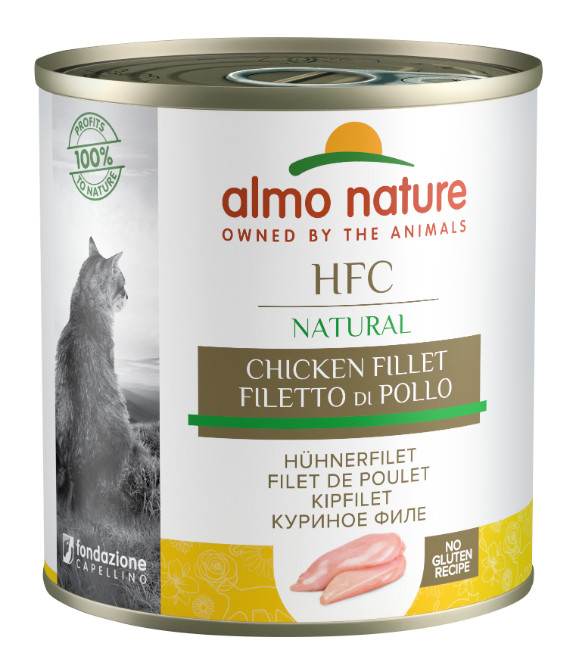 Almo Nature HFC Natural kyllingebryst vådfoder til katte (280 g)