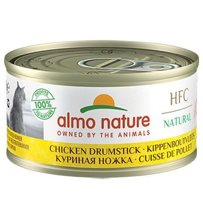 Almo Nature HFC Natural kyllingelårkød vådfoder til katte (70 g)