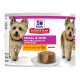 Hill's Mature Adult 7+  Small & Mini mousse med kylling vådfoder til hunde