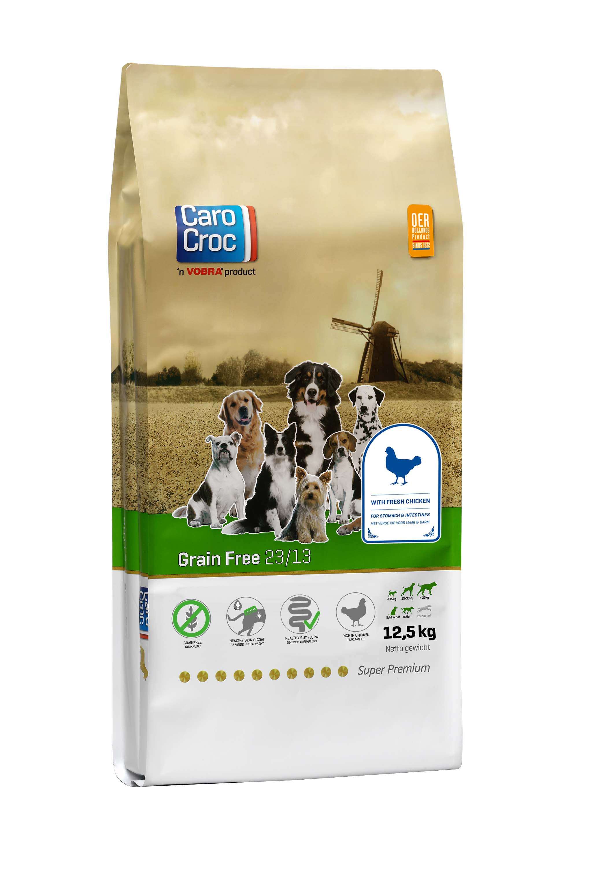 Carocroc 23/13 Grain Free hundefoder