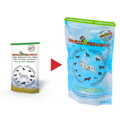 Farm Food Fresh Menu oksekødsindmad med hjerte vådfoder til hunde (poser 125 g)