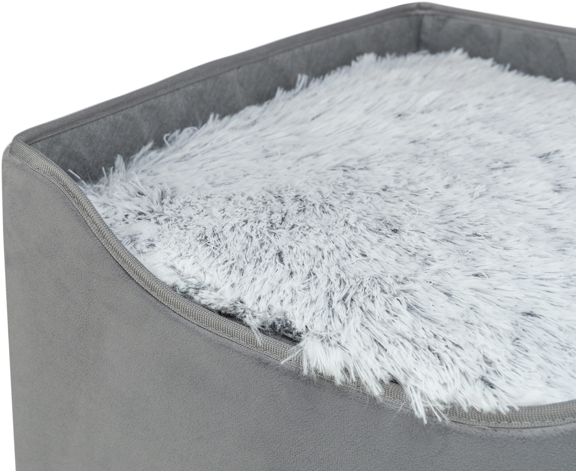 Trixie schuilplaats en kattenmand Harvey 38 x 38 x 38 cm grijs