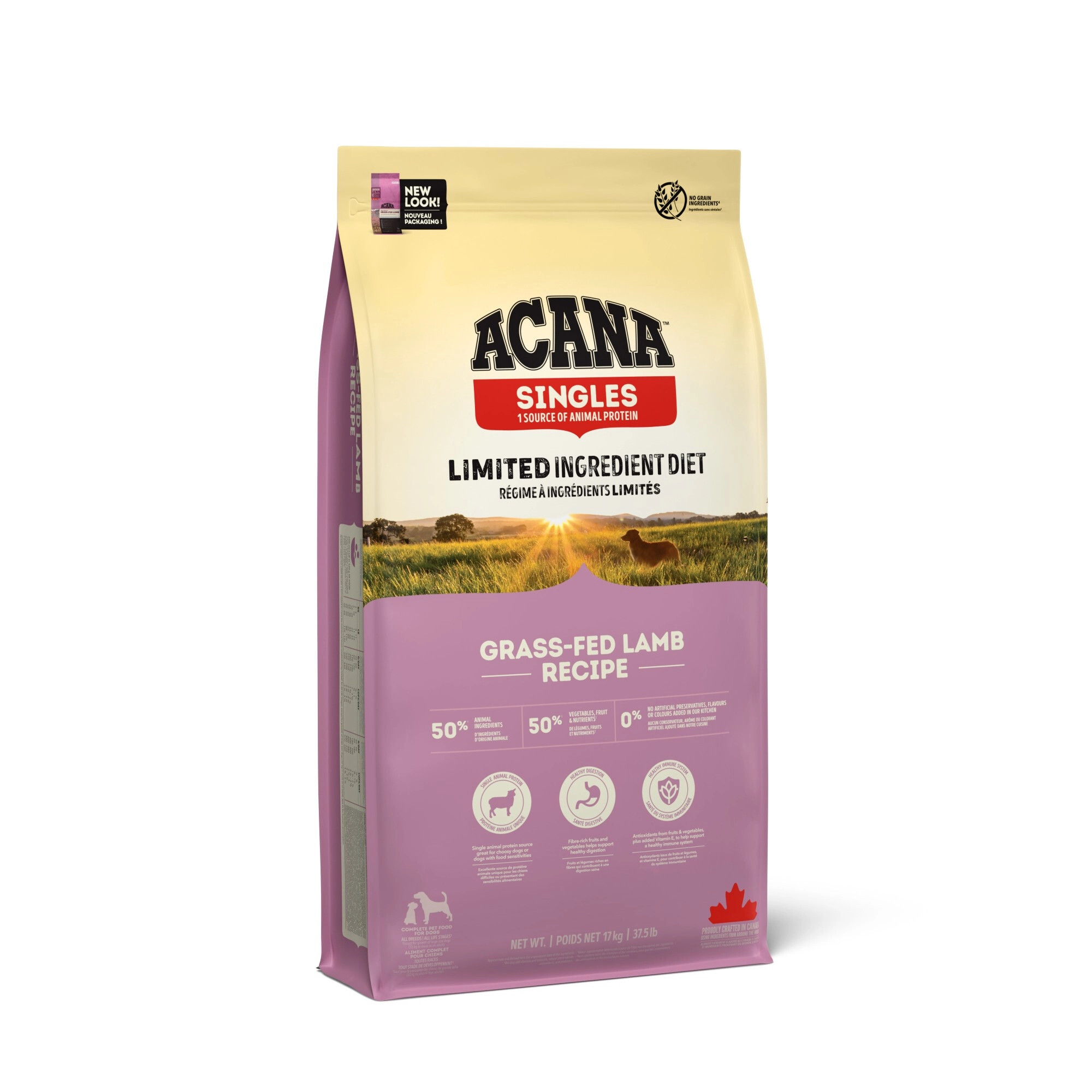 Acana Singles Grass-Fed Lamb hundefoder