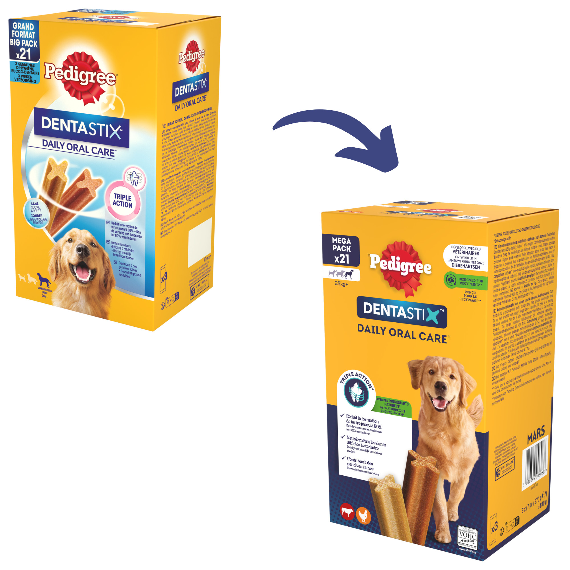 Pedigree Dentastix til store hunde over 25 kg