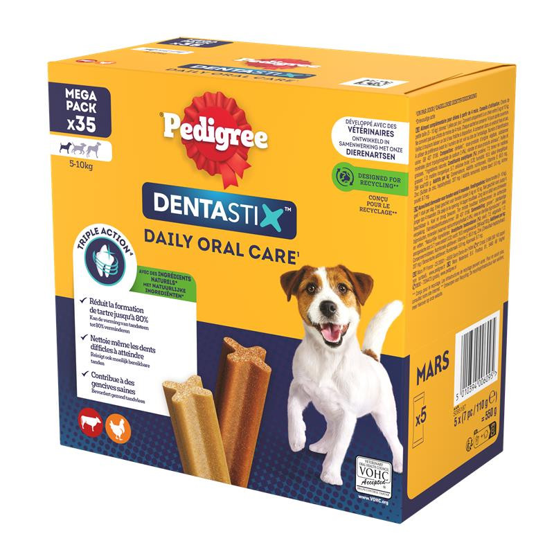 Pedigree Dentastix til små hunde
