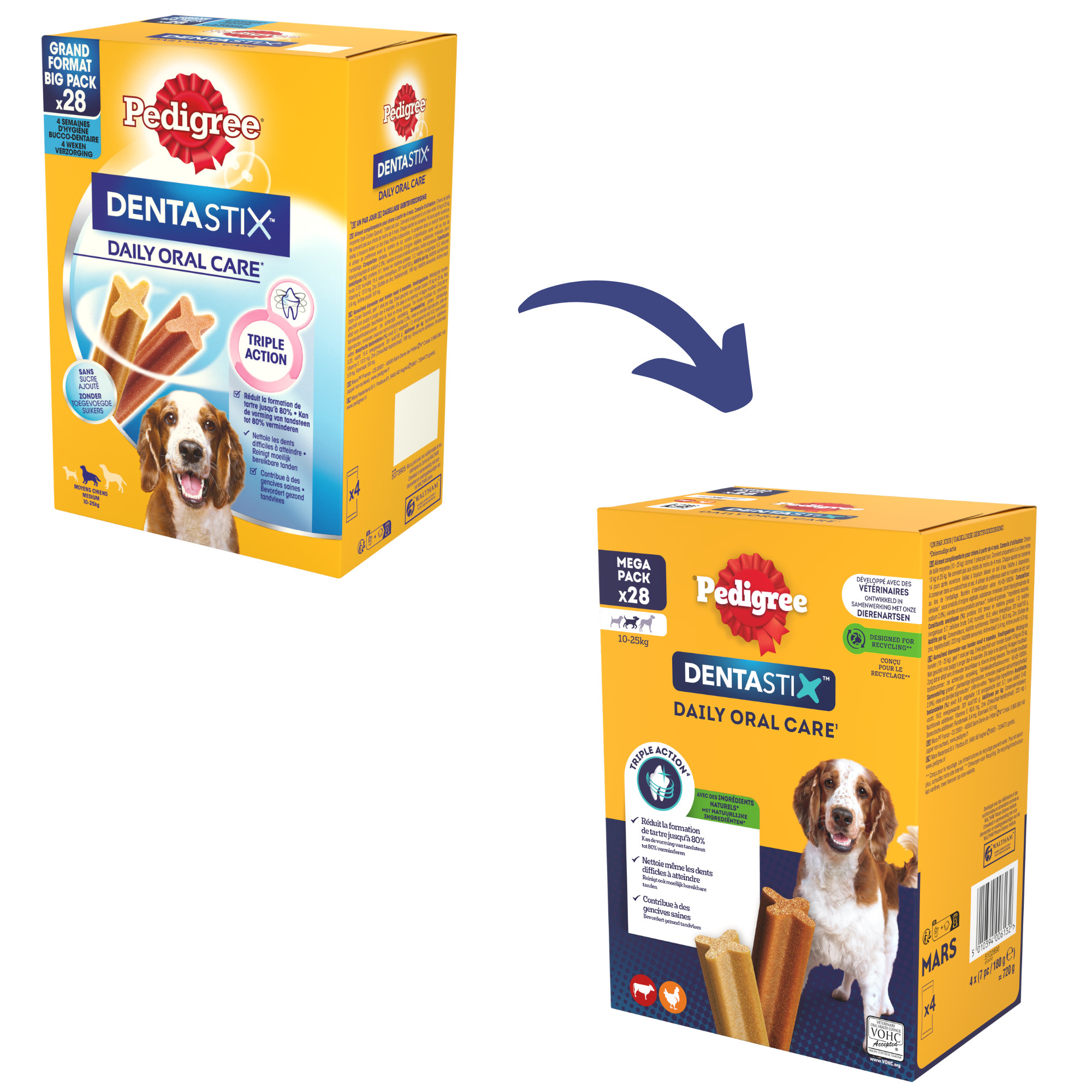 Pedigree Dentastix til mellemstore hunde