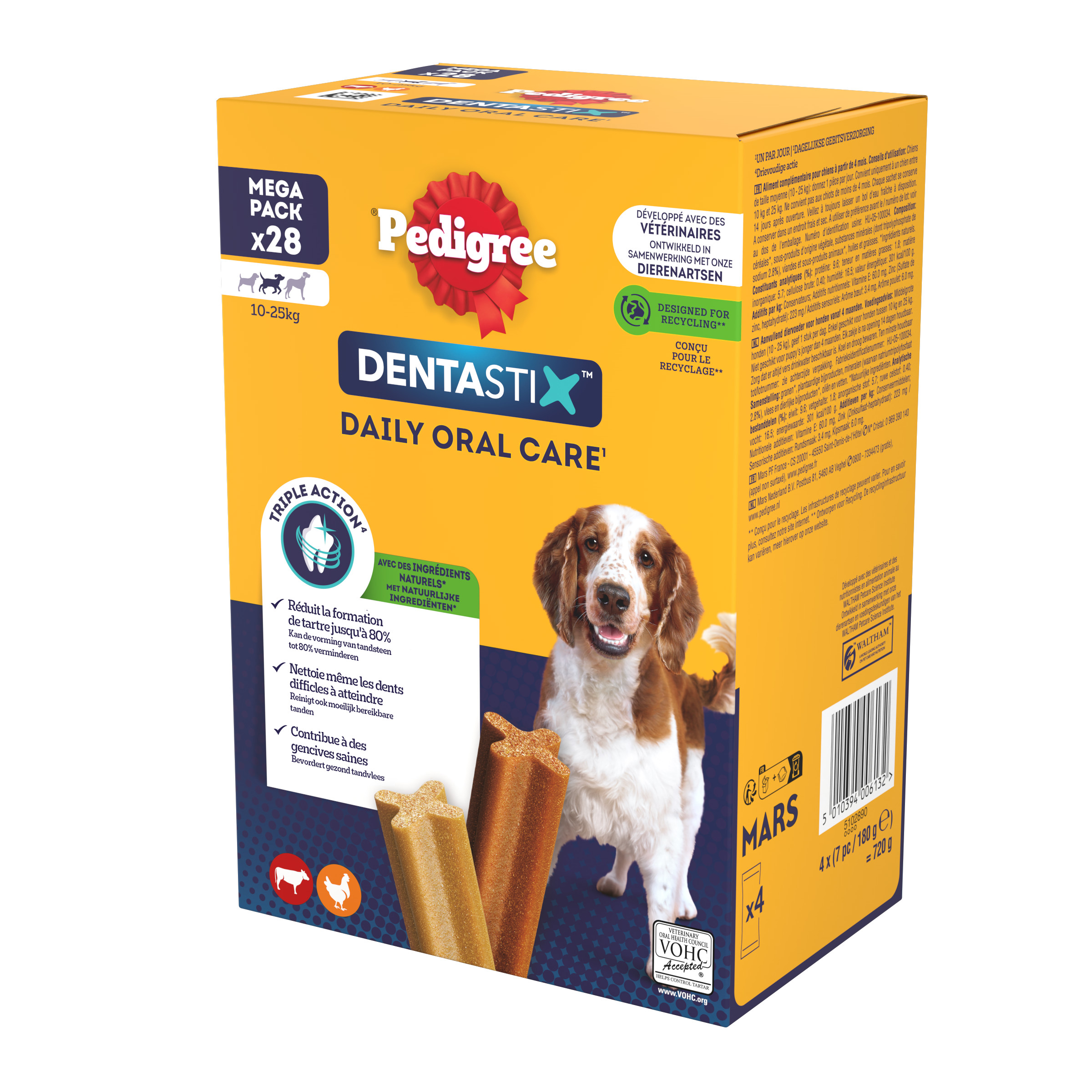 Pedigree Dentastix til mellemstore hunde