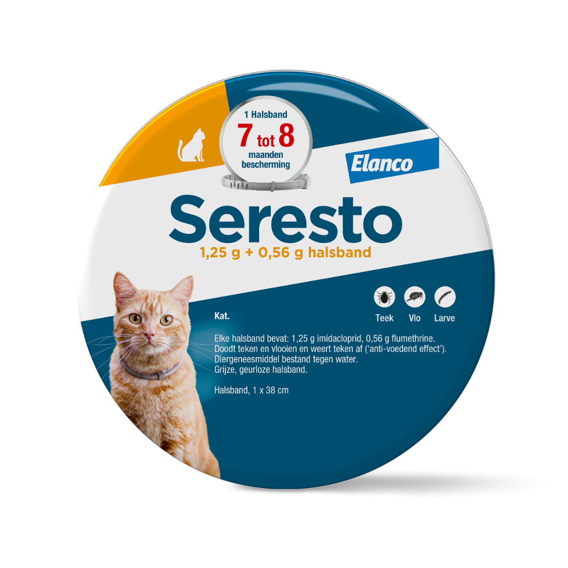 Seresto halsbånd loppemiddel til katte 