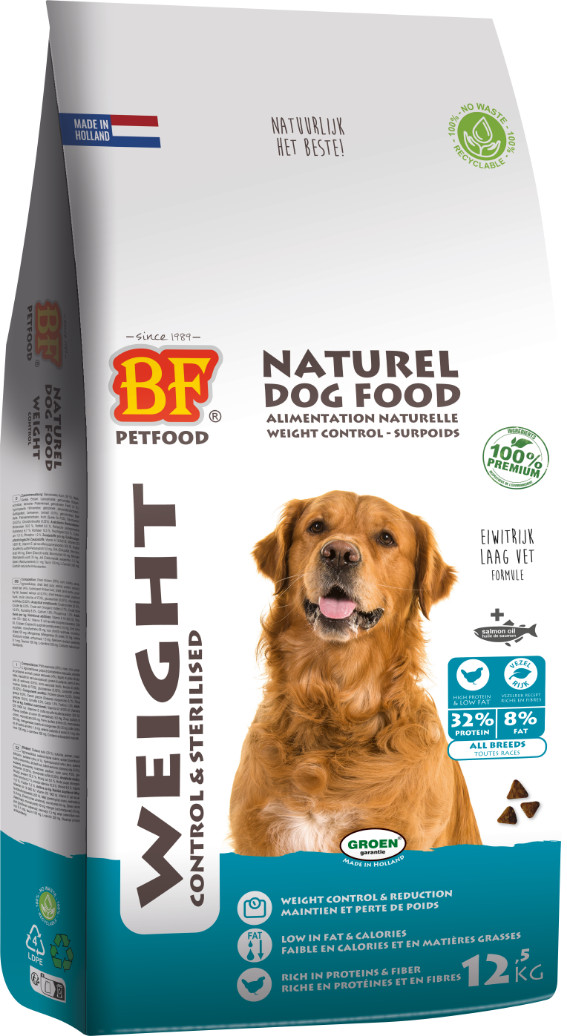 BF Petfood Weight Control & Sterilised hondenvoer