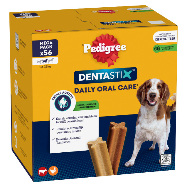 Pedigree Dentastix til mellemstore hunde