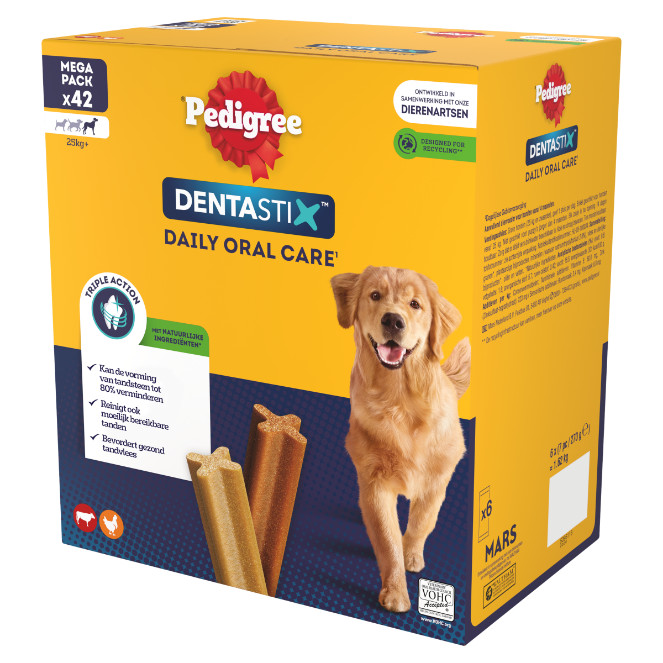 Pedigree Dentastix til store hunde over 25 kg