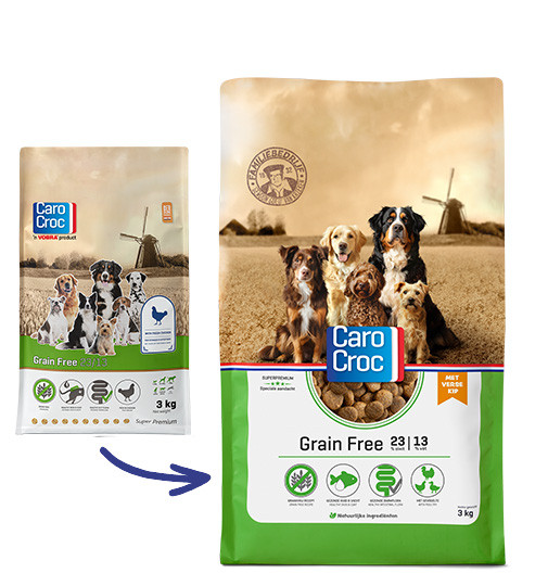 Carocroc 23/13 Grain Free hundefoder