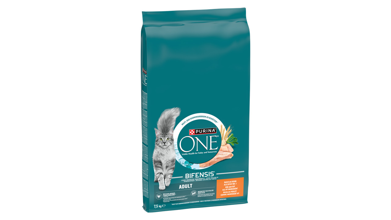 Purina One Adult Kip Volkoren Granen kattenvoer