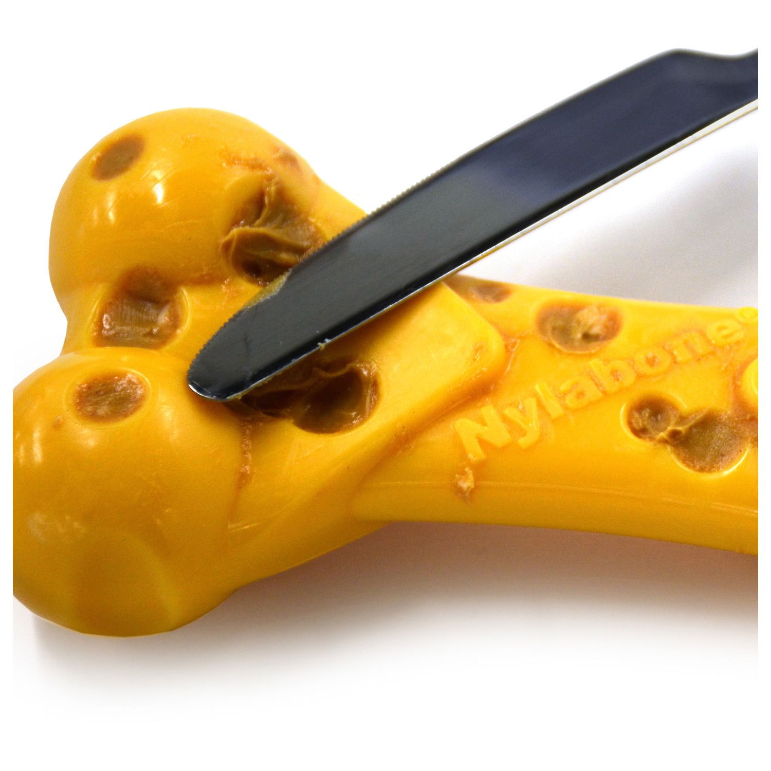 Nylabone Power Chew nylon kauwbot hond (kaassmaak)