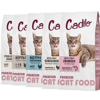 Cadilo Premium kattefoder prøvepakke