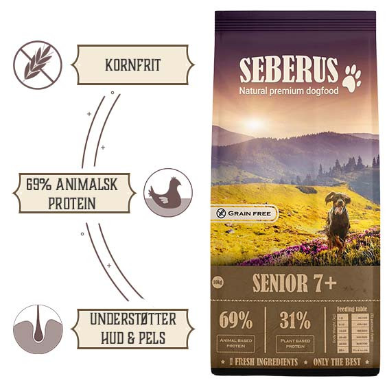 Seberus Senior 7+ hondenvoer