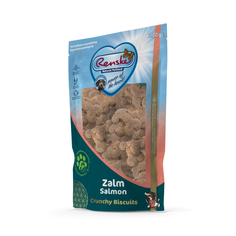 Renske Gezonde Beloning Crunchy zalm hondensnack