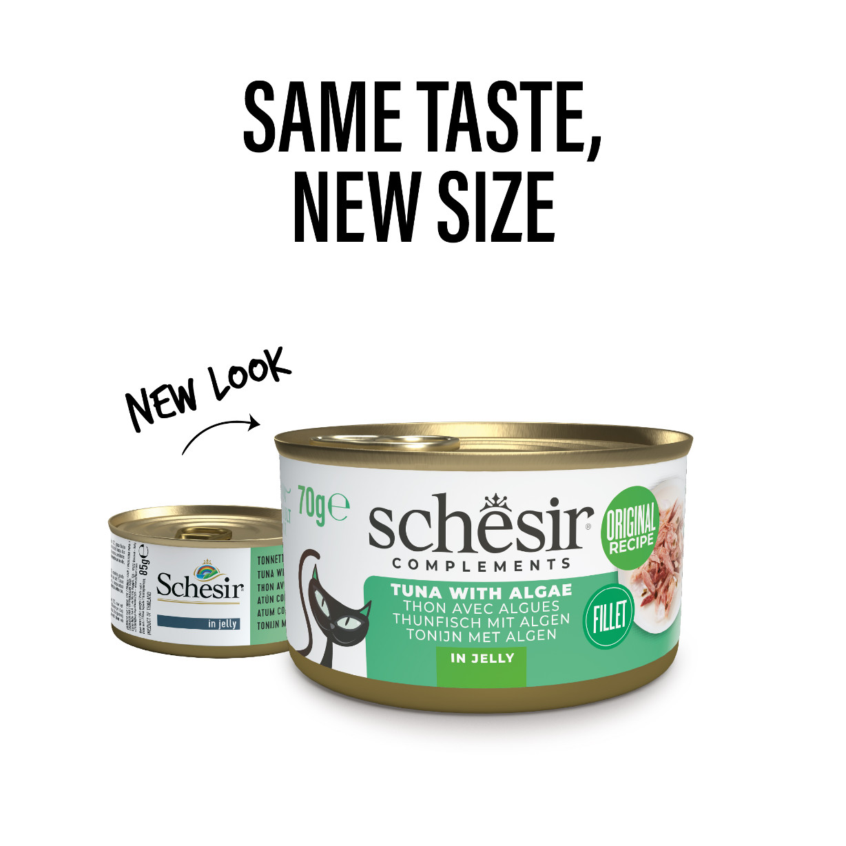 Schesir Tonijn met zeewier Schesir Tonijn met zeewier