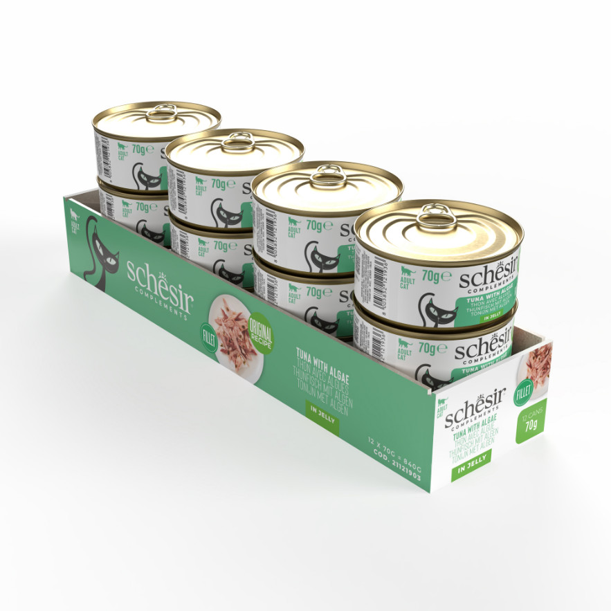 Schesir Tonijn met zeewier Schesir Tonijn met zeewier