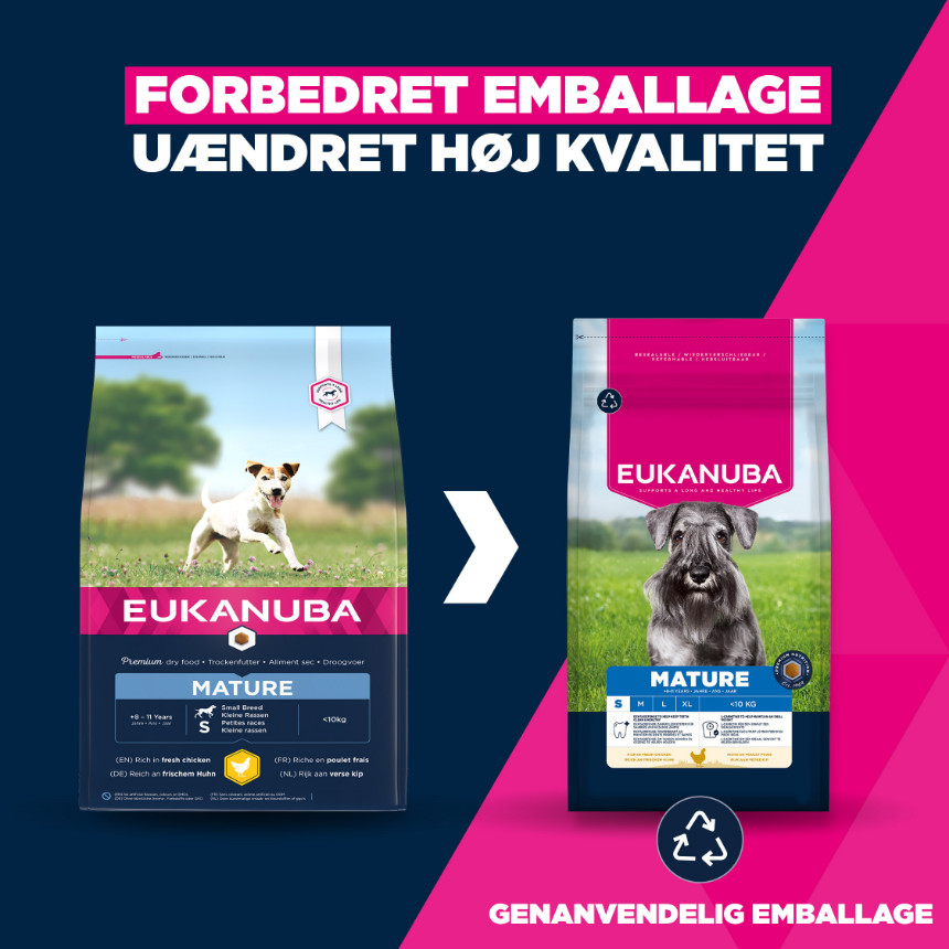 Eukanuba Thriving Mature Small Breed kip hondenvoer