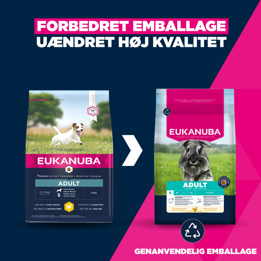 Eukanuba Active Adult Small Breed kip hondenvoer