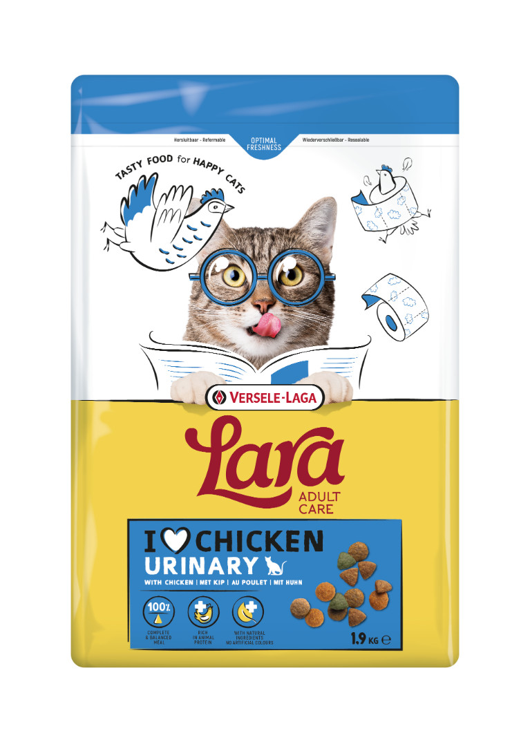 Versele-Laga Lara Adult Urinary Care med kylling kattefoder