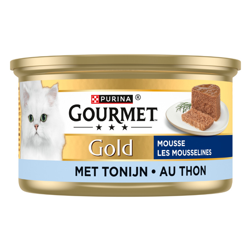 Gourmet Gold Mousse med tunfisk vådfoder til katte (85 g)