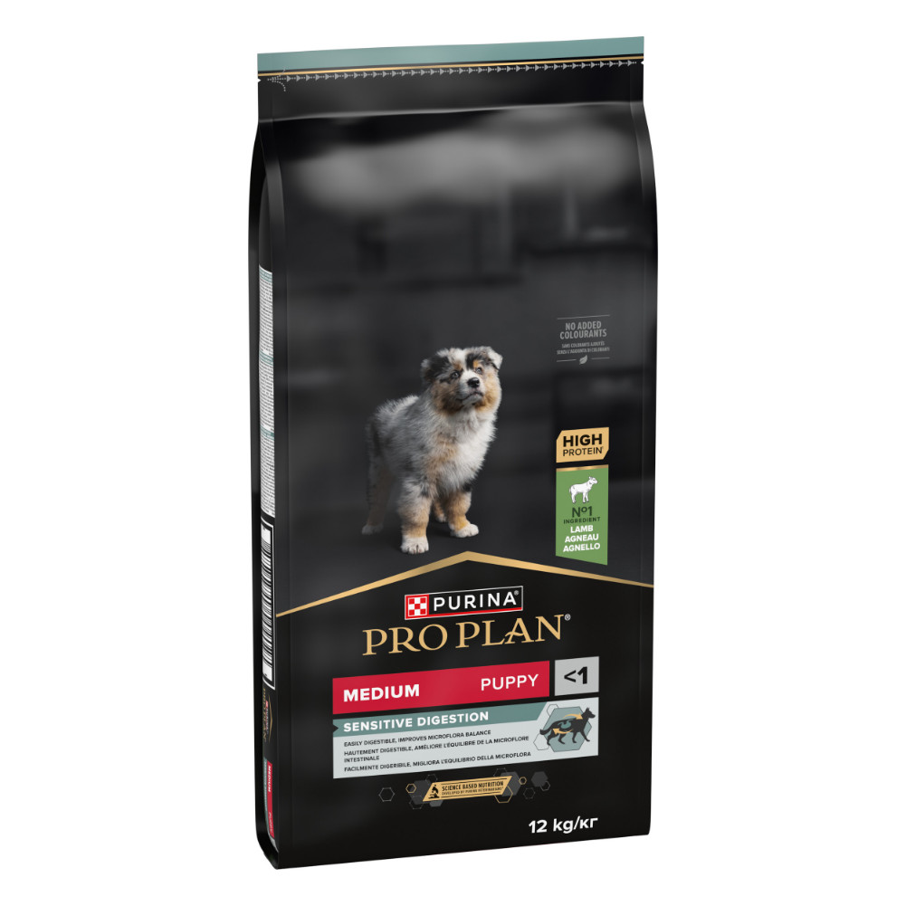 Pro Plan Medium Puppy Sensitive Digestion med lam hundefoder