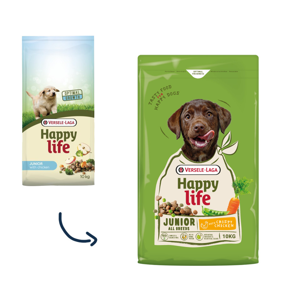 Happy Life Junior Chicken hundefoder