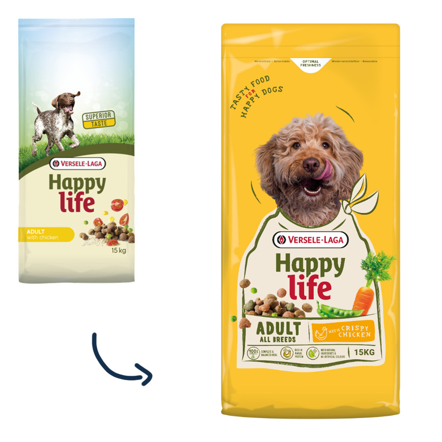 Happy Life Adult Chicken hundefoder