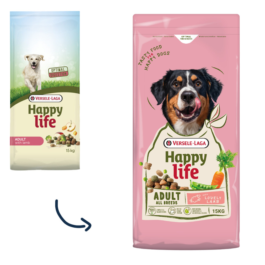 Happy Life Adult Lamb hundefoder