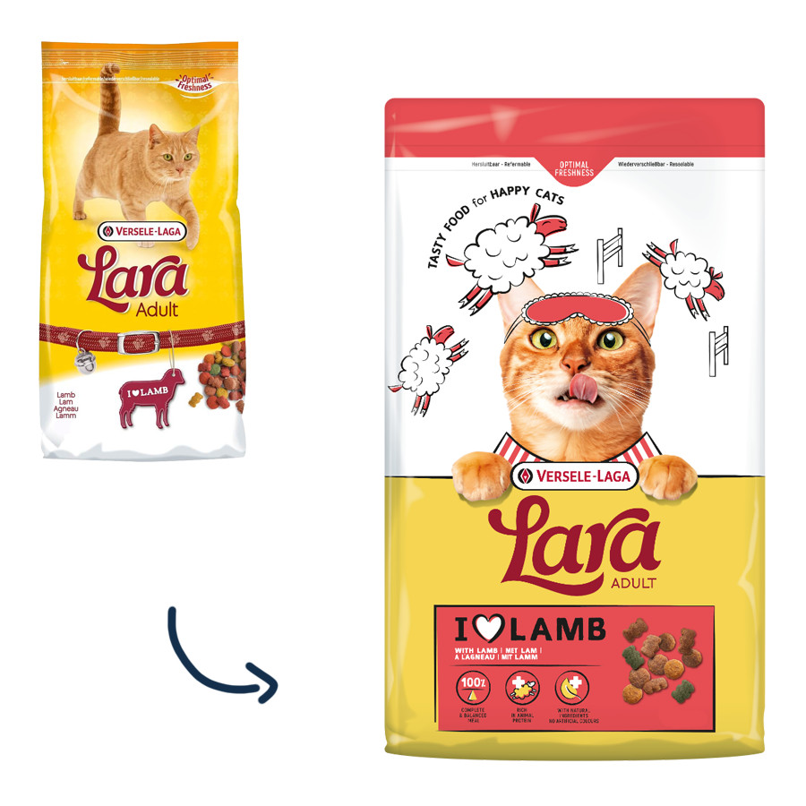 Versele-Laga Lara Adult med lam kattefoder