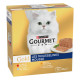 Gourmet Gold Mousse med tun, lever, kalkun, okse vådfoder til katte (85g)