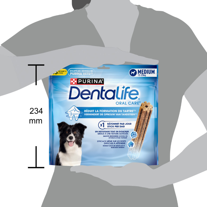 Purina DentaLife Daily Oral Care Medium til hunde (maxi pack)
