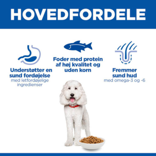 Hill's Adult Hypoallergenic nat hondenvoer met zalm blik